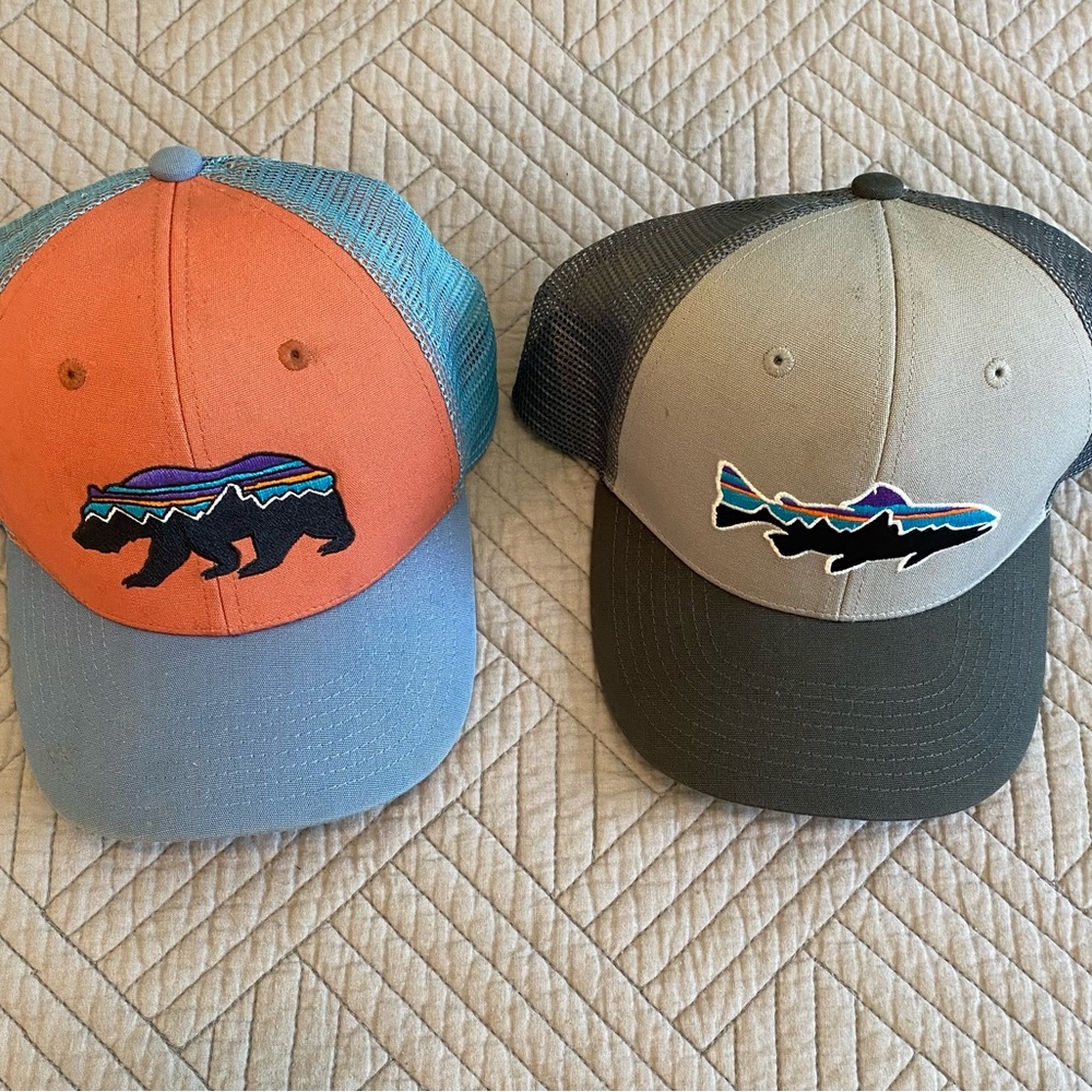 Patagonia Kids Trucker Hats Set of 2